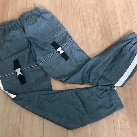 Chambray Custom Convertible Pant/Short,S - Picture 1 of 4